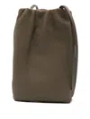 The Row Grained-leather Phone Case In Brown