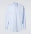 The Row Granada Chambray Shirt In Blue
