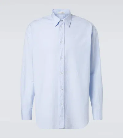 The Row Granada Chambray Shirt In Blue