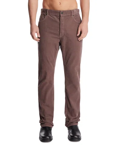 The Row Gray Corduroy Pants In Pink