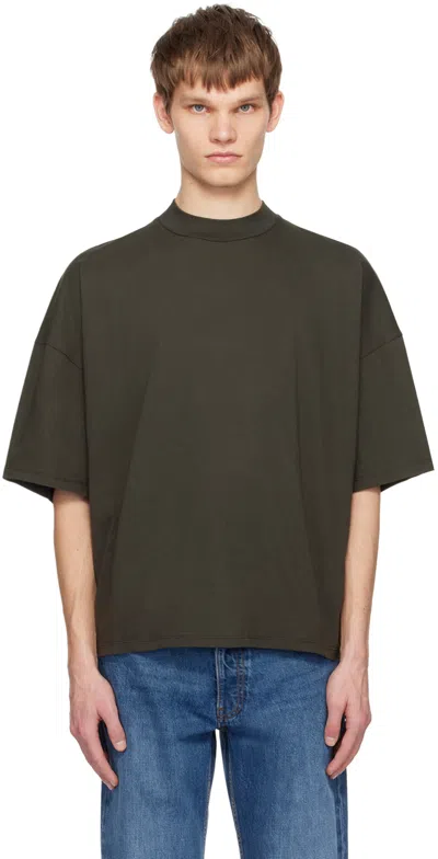 The Row Gray Dustin T-shirt In Dvt Dovetail