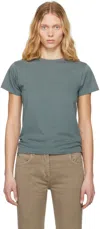 The Row Florie Cotton Jersey T-shirt In Tiy Timouse Grey