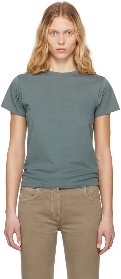 The Row Florie Cotton Jersey T-shirt In Tiy Timouse Grey