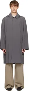 The Row Gray Hesper Coat In Gray