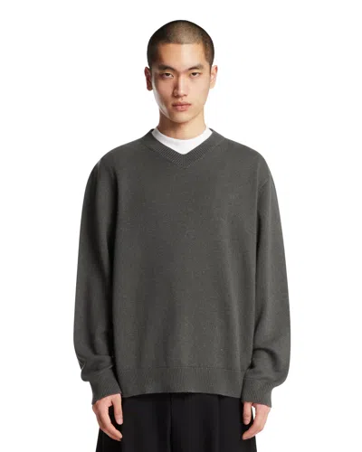 The Row Gray Memphis Cashmere Sweater