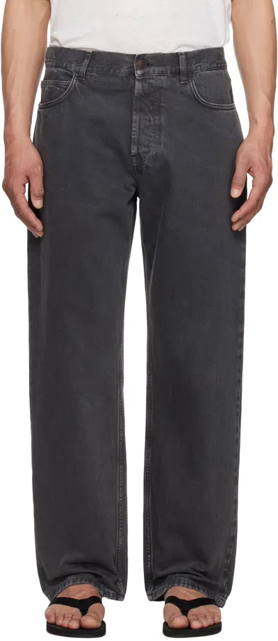 The Row Gray Ross Jeans In Fbk Faded Black