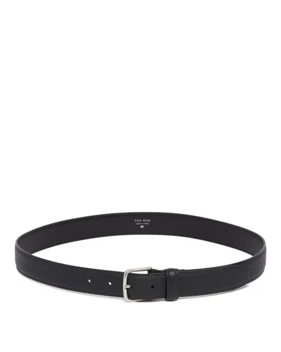 The Row Green Adjustable Belt In Black