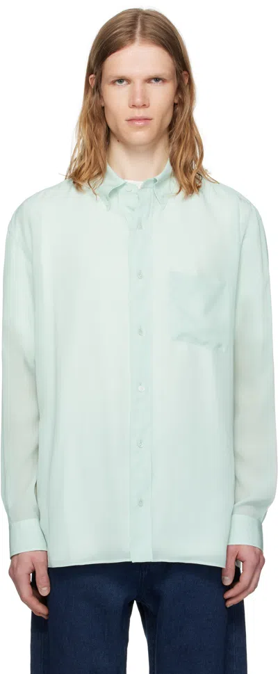 The Row Green Bresson Shirt