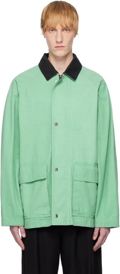The Row Green Diano Jacket