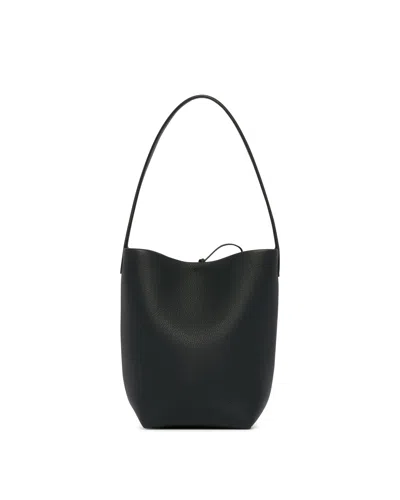 The Row Green N/s Park Small Tote In Black