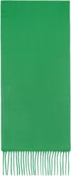 The Row Green Viktor Scarf In Grn Green