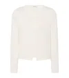 The Row Gretas Cotton Top In White