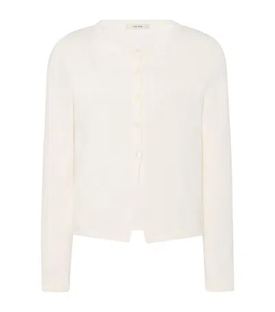 The Row Gretas Cotton Top In White