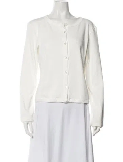 Pre-owned The Row Gretas Crew Neck Sweater In Neutrals
