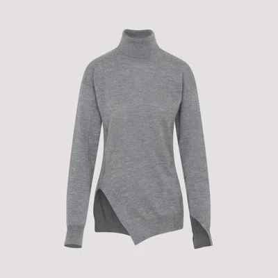 THE ROW GREY CASHMERE NOMI TOP