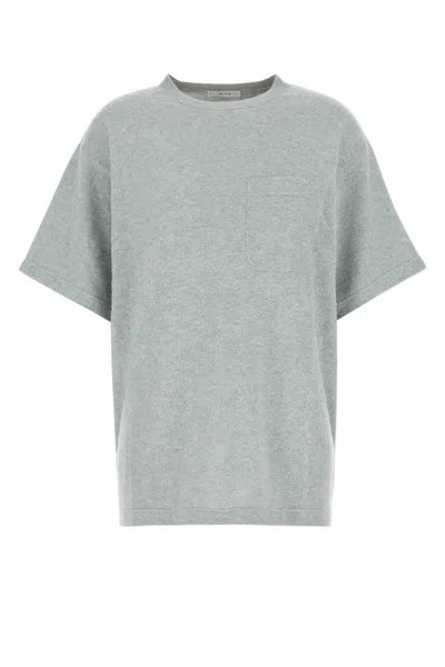 The Row Grey Cotton Kaddy Sweater