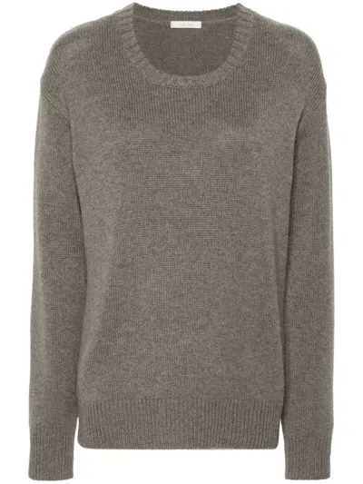 The Row Grey Fiji Cashmere Sweater