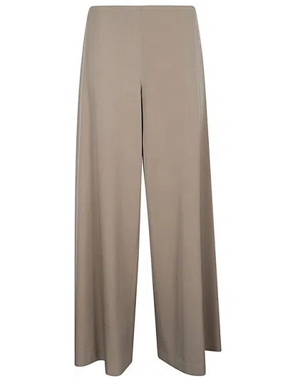 The Row Grey Wool Trouser