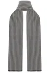The Row Guel Striped Cotton Scarf