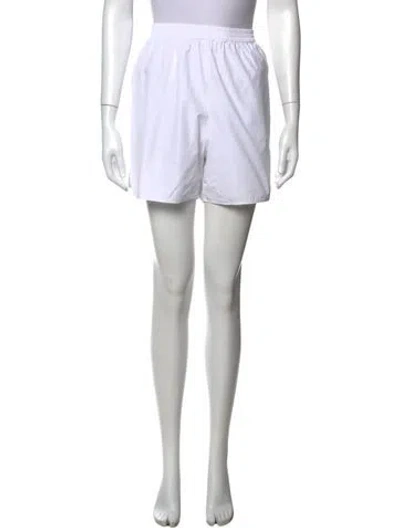 Pre-owned The Row Gunther Mini Shorts In White
