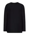 The Row Guri Cashmere Silk Top In Black