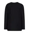 The Row Guri Cashmere Silk Top In Black