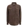 The Row Gwena Jacket In Brown