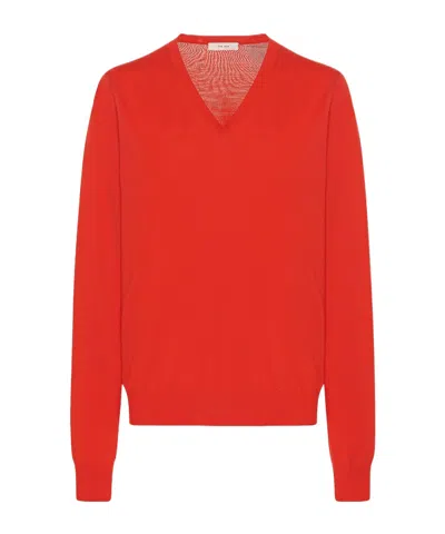 THE ROW THE ROW HAIUS V-NECK SWEATER