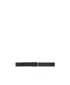 The Row Half Moon Adjustable Belt In Black