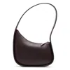 The Row Half Moon Small Leather Shoulder Bag