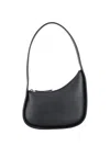 The Row Half Moon Leather Shoulder Bag