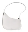 The Row Half Moon Ivory Leather Bag In White
