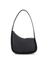 The Row 'half Moon' Shoulder Bag In Black