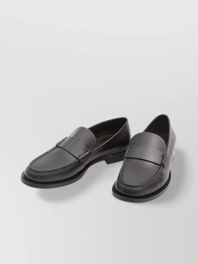 The Row Hand-sewn Leather Sole Loafers