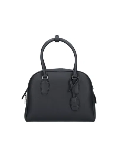 The Row Handbag "india 10" In Black
