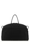 The Row George Duffle Bag In Black