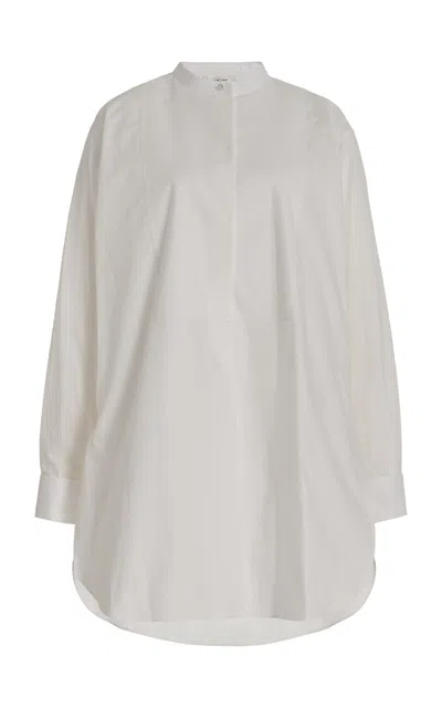 The Row Hari Cotton Shirt In White