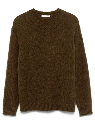 The Row Harini Sweater In Cbw Cloudy Brown
