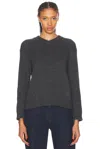 The Row Gray Harini Sweater In Smoke Grey