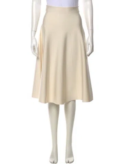 Pre-owned The Row Harley Knee-length Skirt W/ Tags In Neutral