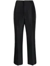 The Row Hector Straight-leg Trousers In Schwarz
