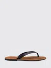The Row Leather Beach Thong Sandals Flat Sole In Multi