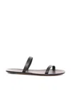The Row Helena Sandal In Black
