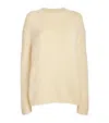 The Row Helfi Cashmere Sweater In White