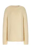 The Row Helfi Cashmere Sweater In Yellow