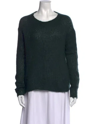 Pre-owned The Row Helios Sweater Cashmere Sweater In Green