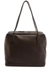 The Row Henri Grained Leather Shoulder Bag