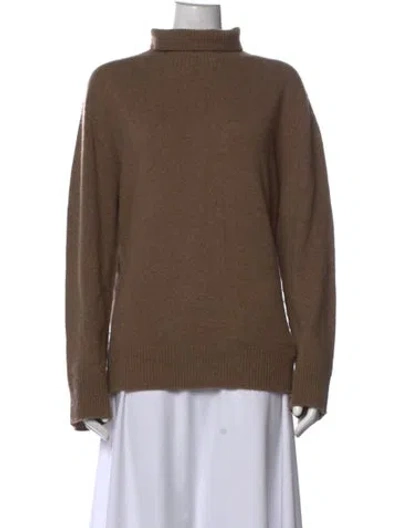 Pre-owned The Row Hepny Cashmere Sweater In Brown
