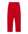 The Row Herea Cashmere Pants In Red