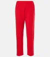 The Row Herea Cashmere Sweatpants In Firetruck